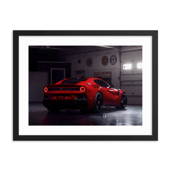 Ferrari フェラーリ　デッサン　F12 Ferrari - GC-528フェラーリF12/ディーノ限定版画 直筆サイン