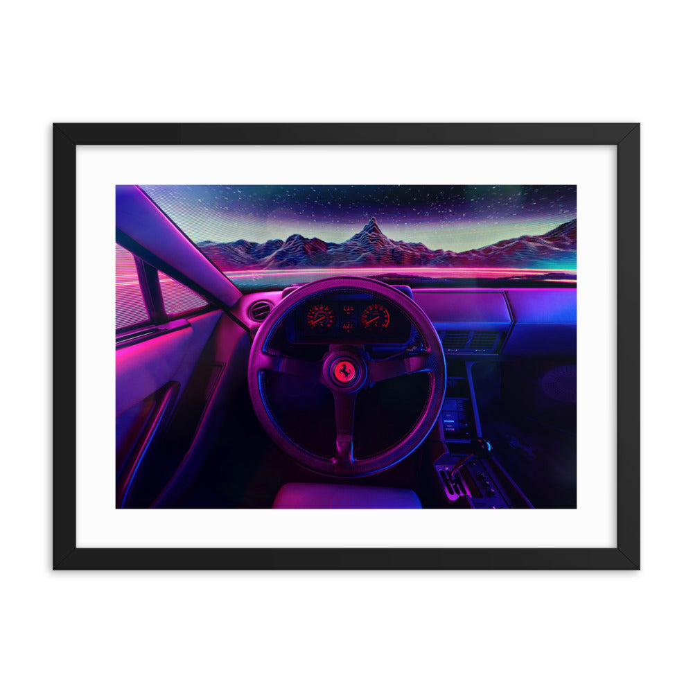 FERRARI TESTAROSSA INTERIOR