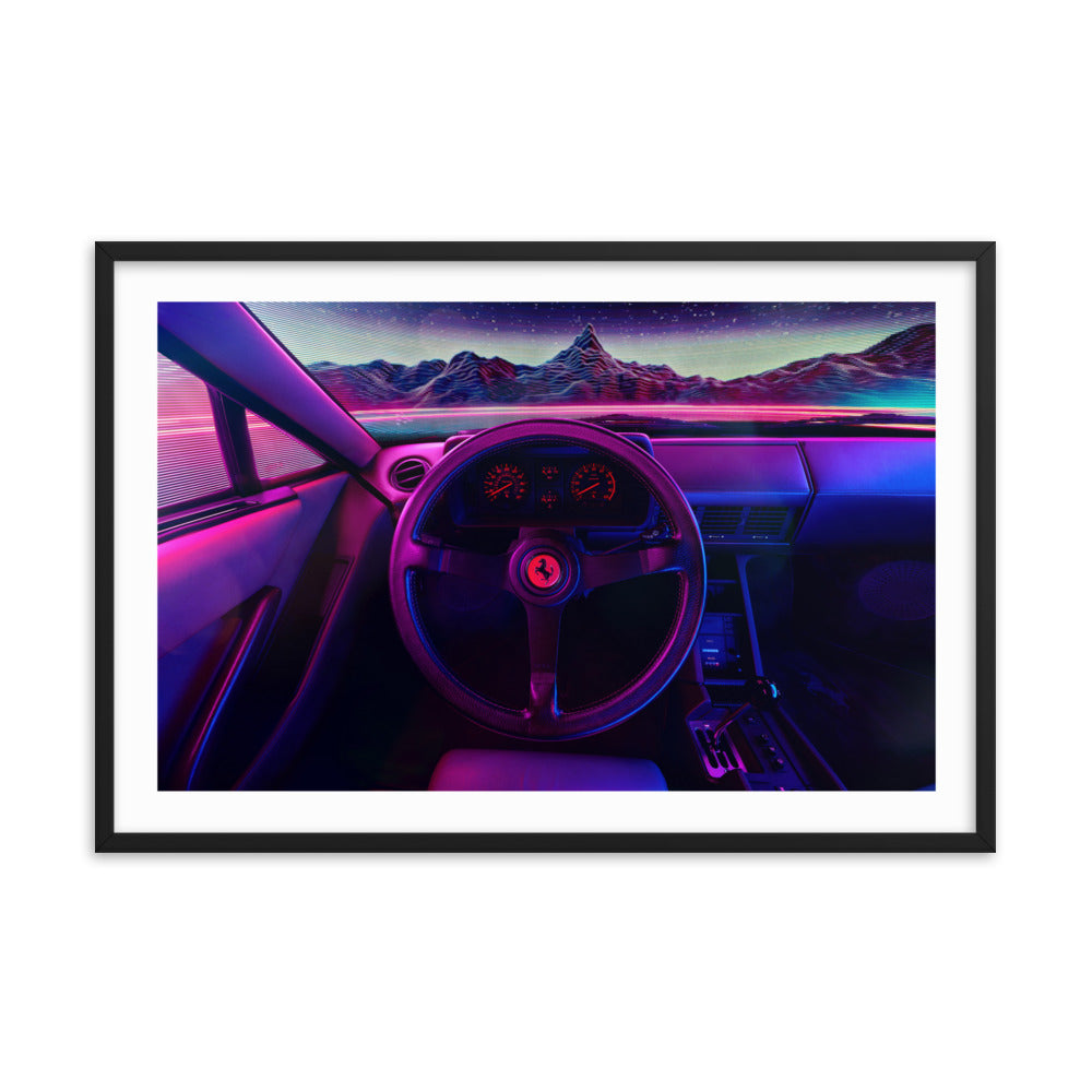 FERRARI TESTAROSSA INTERIOR