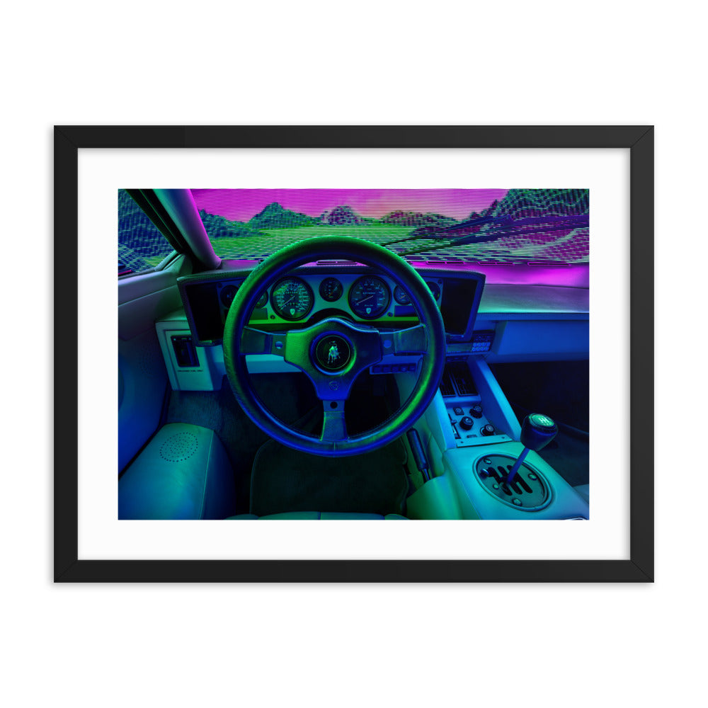 LAMBORGHINI COUNTACH INTERIOR