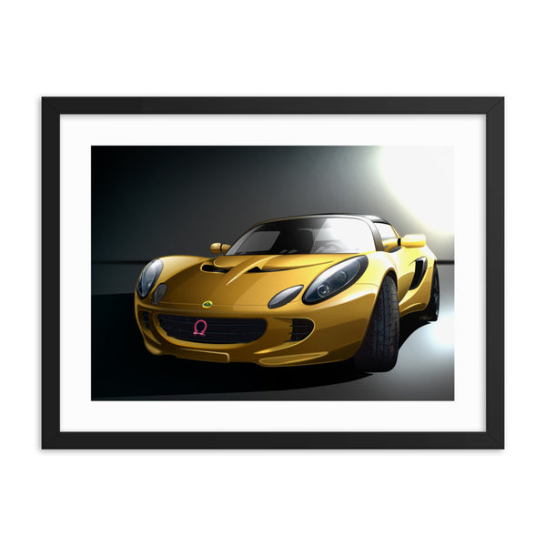 LOTUS - NC-898 LotusElise/99T限定版画サイン額装作家平右ヱ門 LOTUS - NC-898 LotusElise/99T限定版画サイン額装作家平右ヱ門