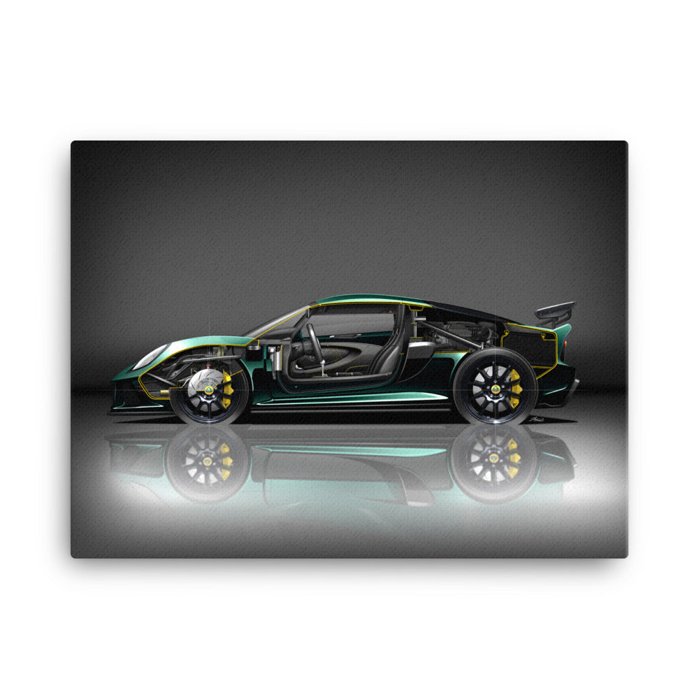 LOTUS EXIGE N.01 - CUTAWAY