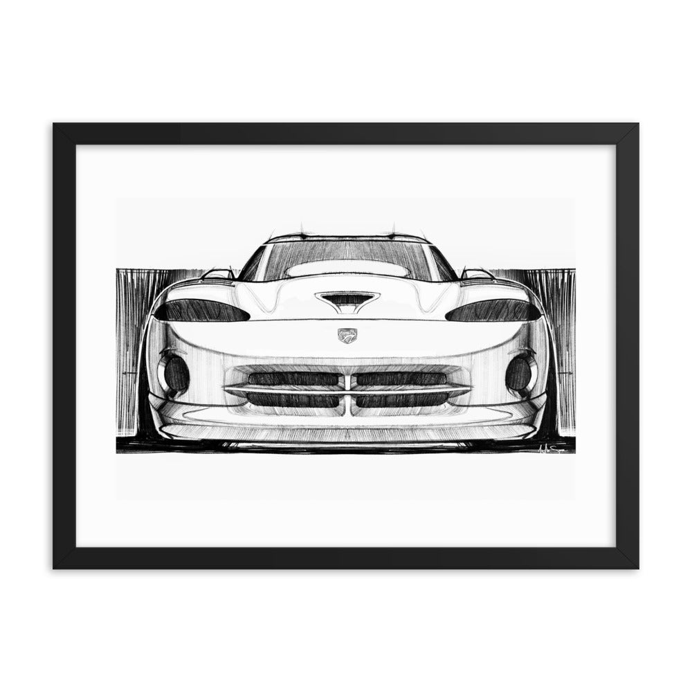 DODGE VIPER GTS Sketch