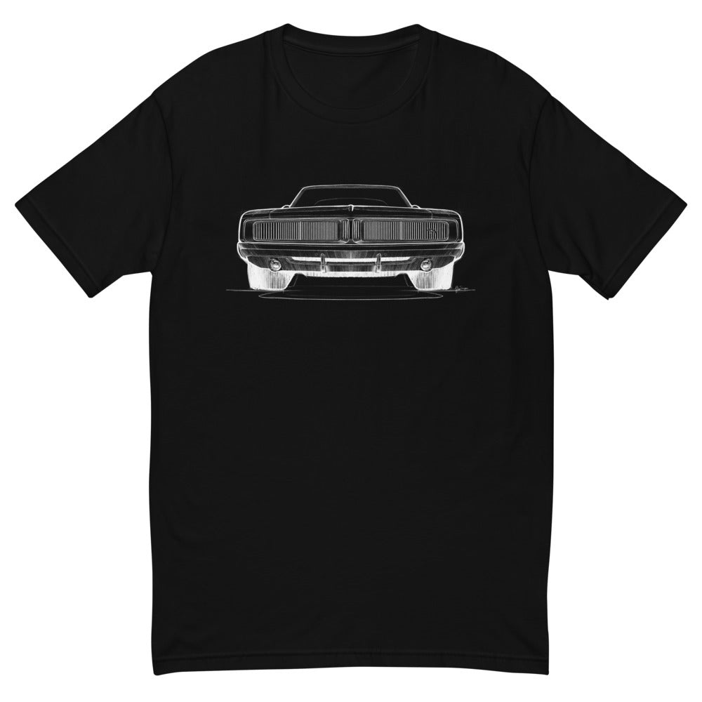 Dodge, Shirts, Nwt 7 Dodge Charger American Muscle Los Angeles Neon Black  Graphic Tshirt Sz M