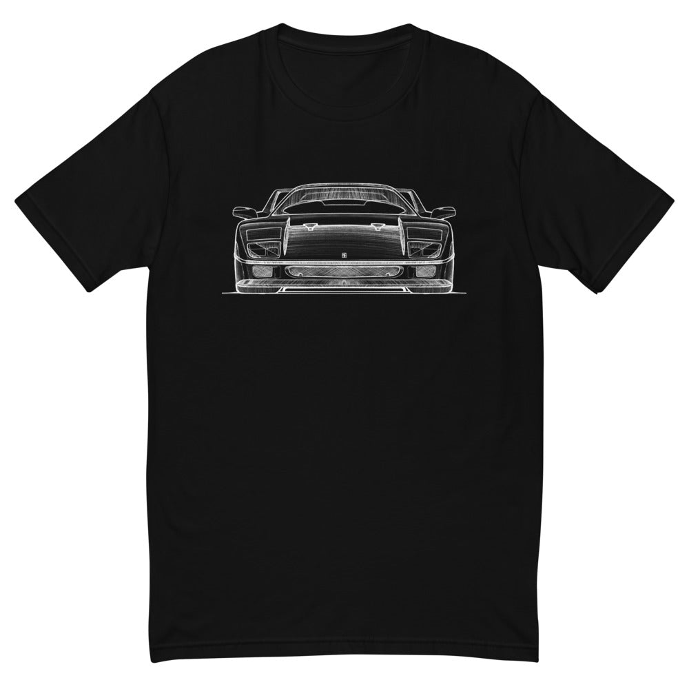 FERRARI F40 SKETCH T-Shirt