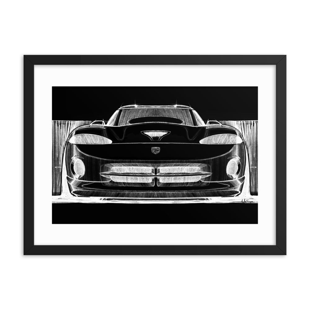 DODGE VIPER GTS Sketch