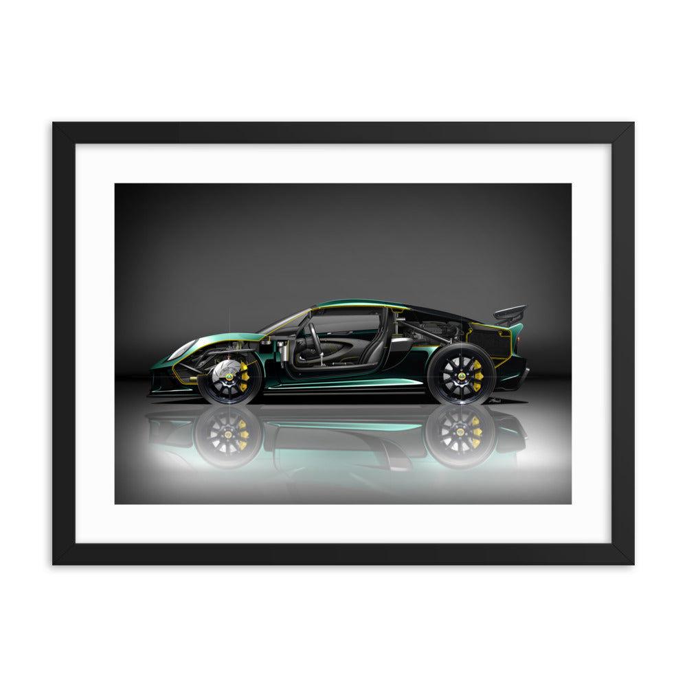 LOTUS EXIGE N.01 - CUTAWAY