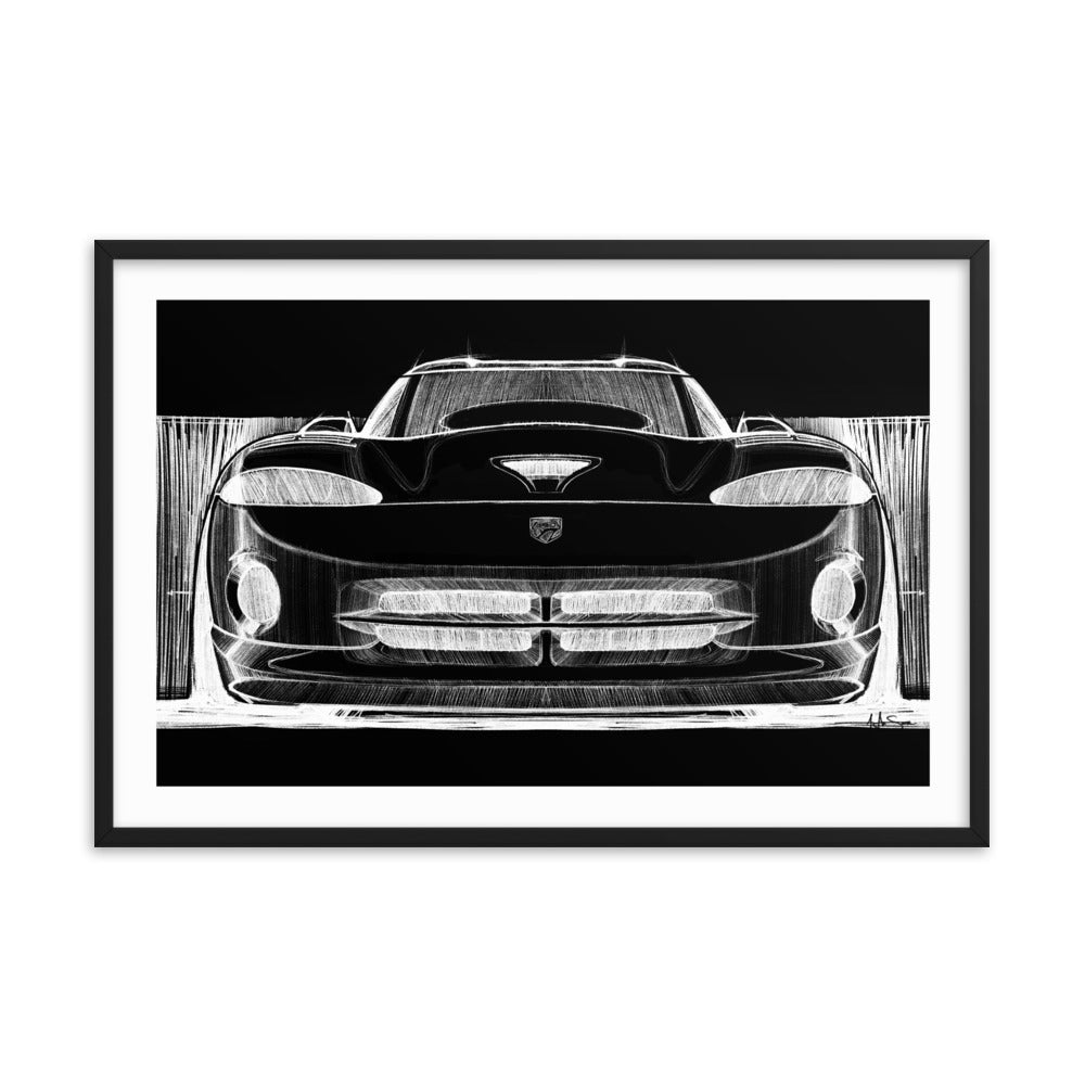 DODGE VIPER GTS Sketch