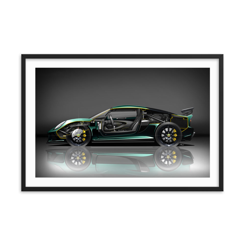 LOTUS EXIGE N.01 - CUTAWAY