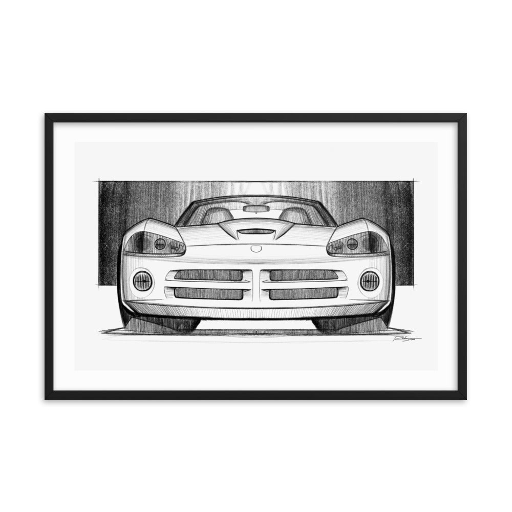 DODGE VIPER SRT-10 Sketch
