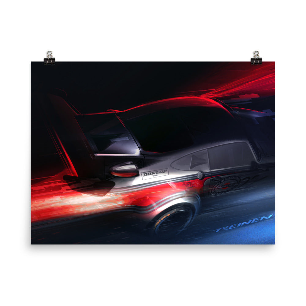 PORSCHE 911 RSR TURBO MARTINI #22