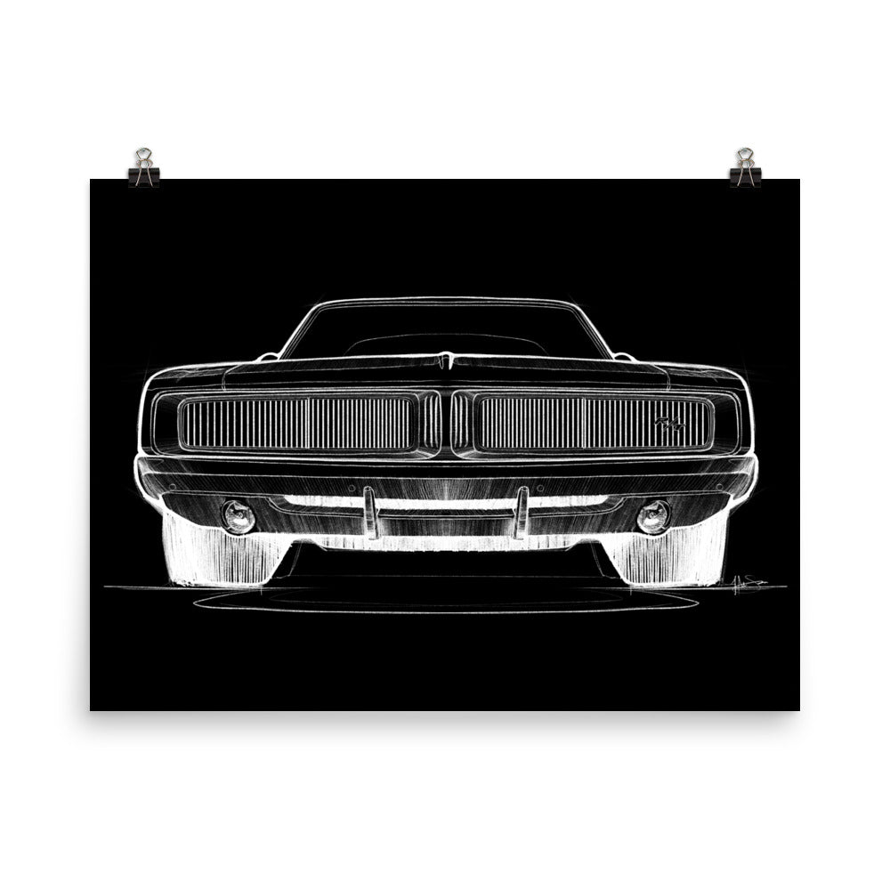 DODGE CHARGER R/T Sketch