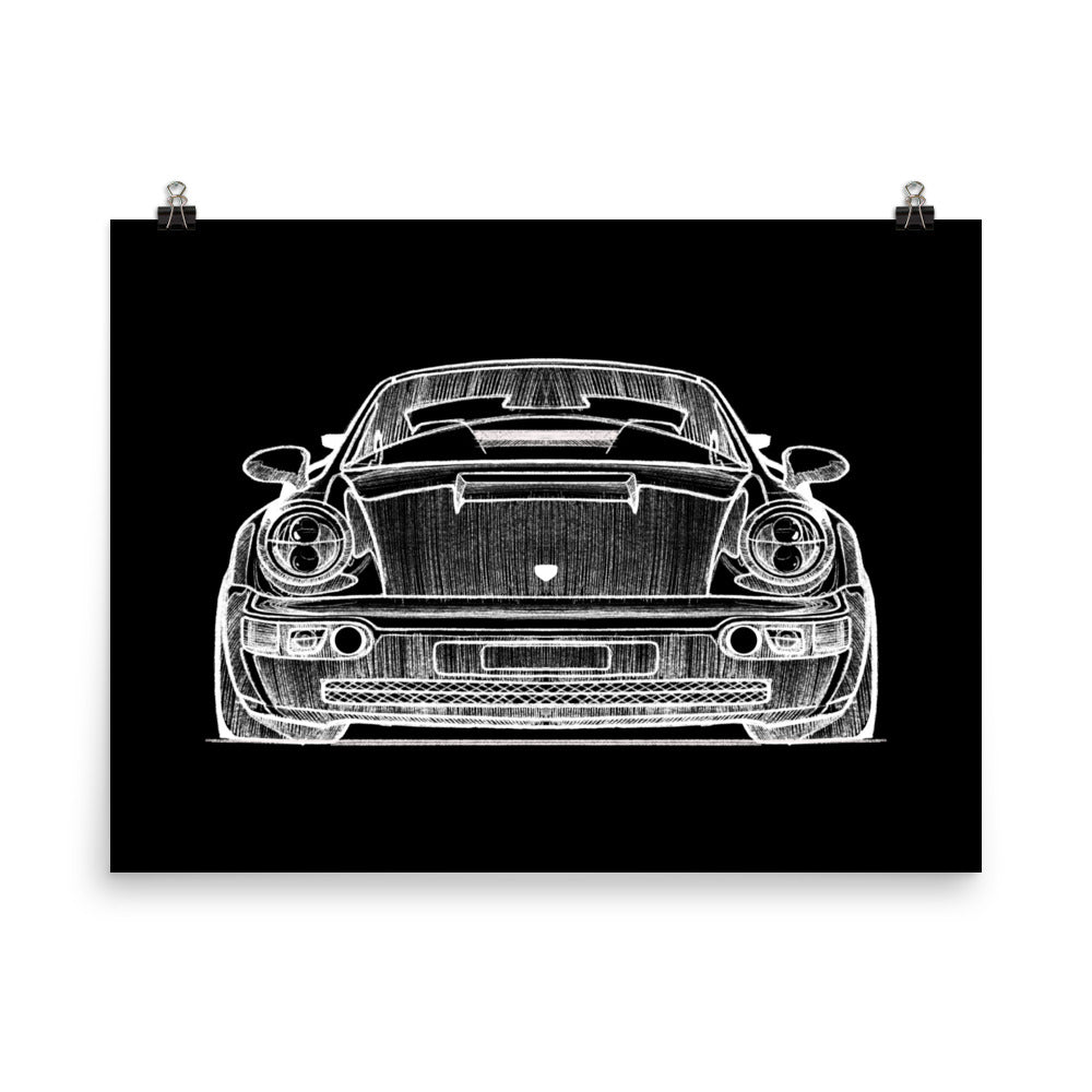 PORSCHE 993 Sketch