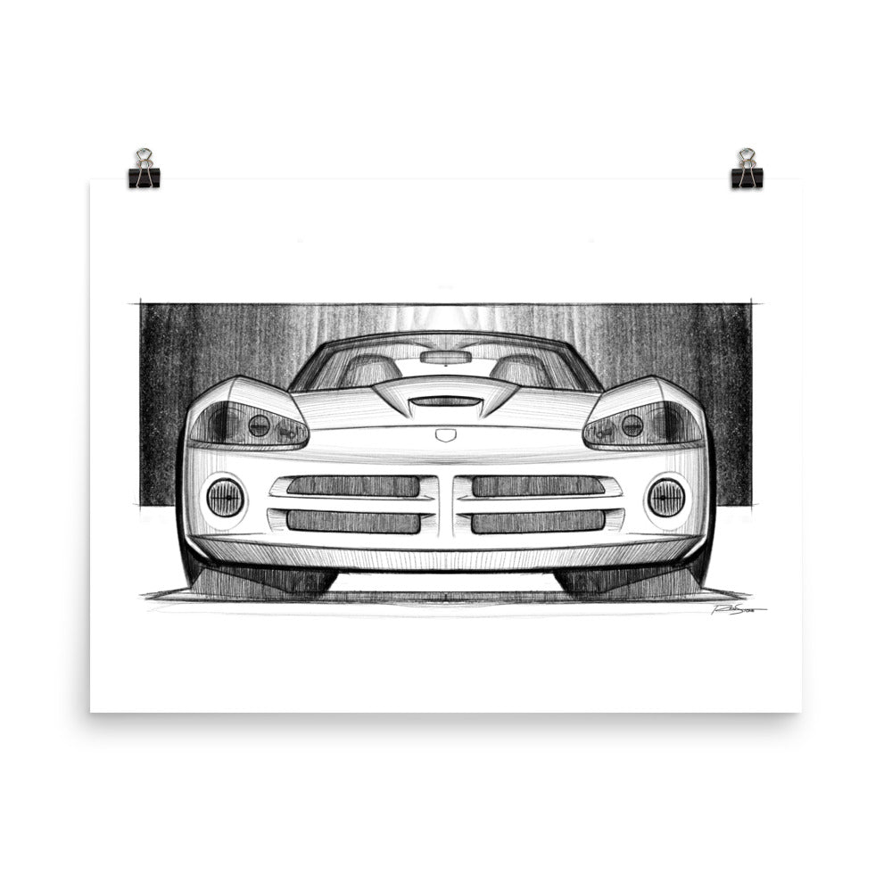 DODGE VIPER SRT-10 Sketch
