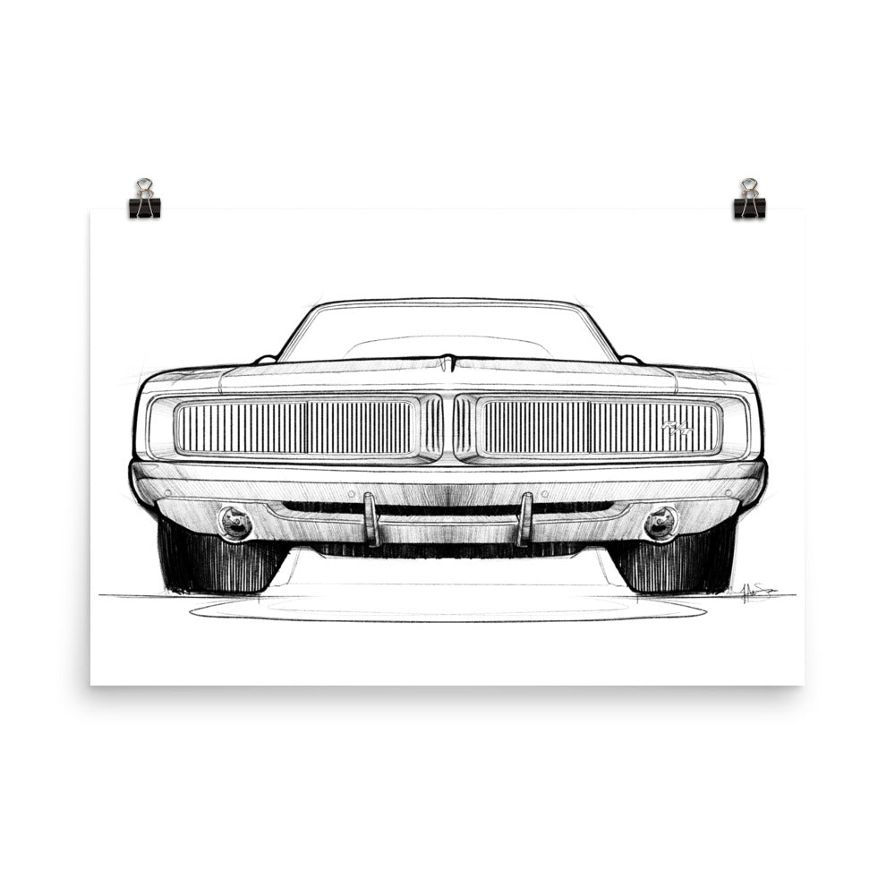 DODGE CHARGER R/T Sketch
