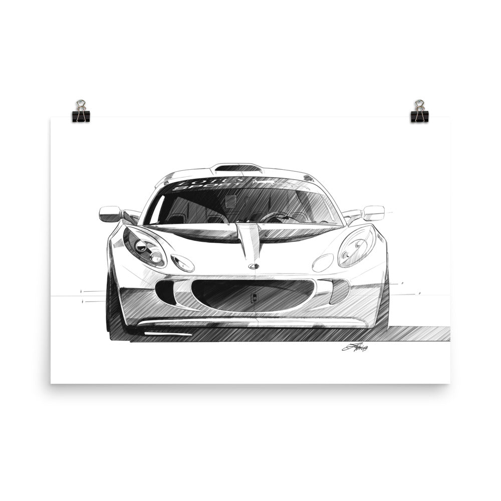 LOTUS EXIGE Sketch