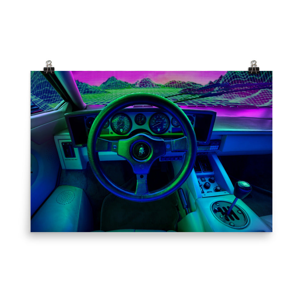 LAMBORGHINI COUNTACH INTERIOR