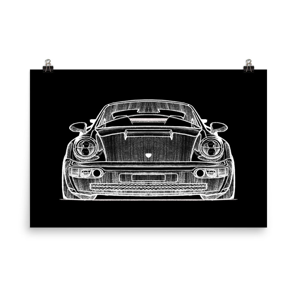 PORSCHE 993 Sketch