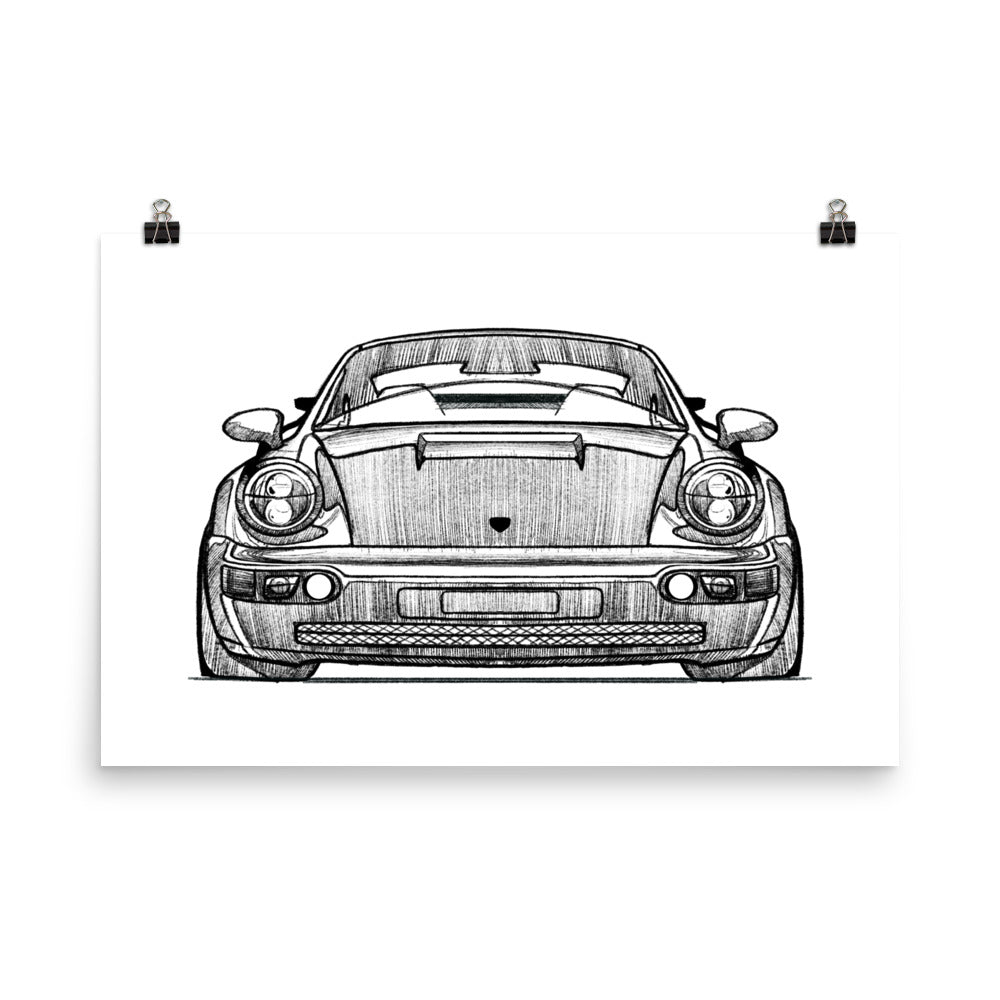 PORSCHE 993 Sketch