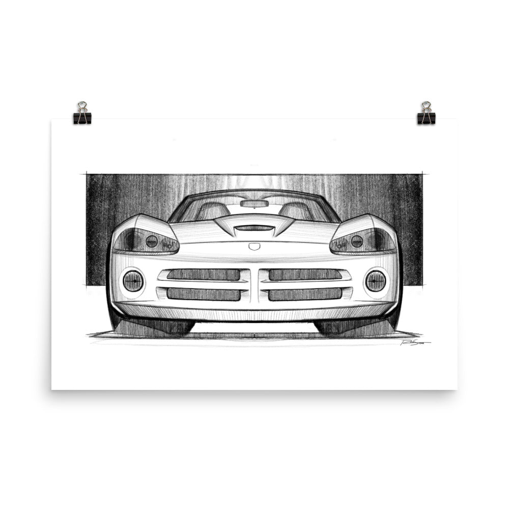 DODGE VIPER SRT-10 Sketch